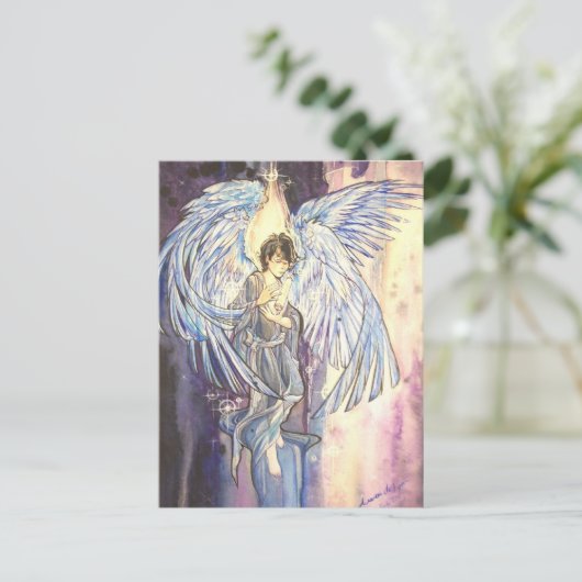 Carte Postale Raziel (Debout devant)