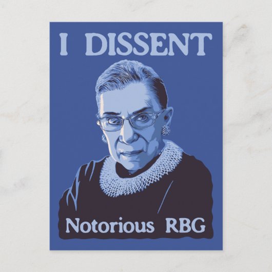 Carte Postale RBG notoire (Devant)