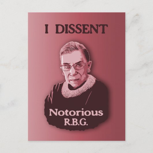 Carte Postale RBG-p notoire (Devant)