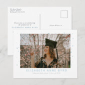 Carte postale Reach for the Stars Graduation (Devant / Derrière)