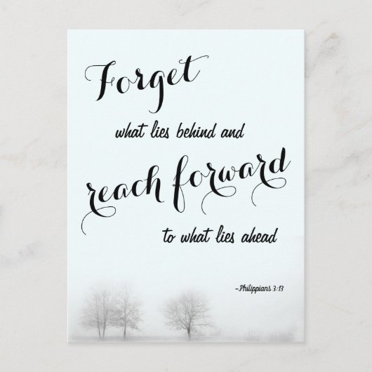 Carte postale Reach Forward (Devant)