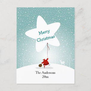 Carte postale Reach Star Christmas