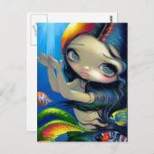 Carte postale "Reaching for Sunset" (Devant / Derrière)