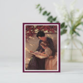 Carte Postale Réading des enfants (Debout devant)