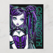 Carte postale Reagan Cyber Goth Radioactive Fairy  (Devant)