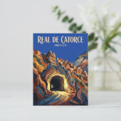 Carte Postale Real de Catorce Mexique (Debout devant)