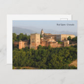 Carte Postale Real Spain- Grenade (Devant / Derrière)