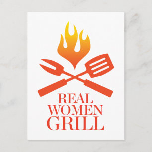 Carte Postale Real Women Grill