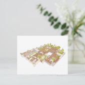 Carte Postale Reales Alcazares (Debout devant)