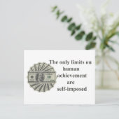 Carte Postale réalisation (Debout devant)