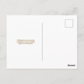 Carte Postale Realistic Groundhog Sitting By Burrow Nature Photo (Dos)