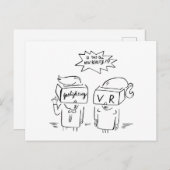 Carte Postale Réalité virtuelle, 01 (Devant / Derrière)