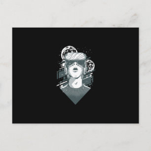 Carte Postale Réalité virtuelle VR