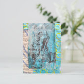 Carte Postale Really Mother a Vacuum Cleaning Collage (Debout devant)