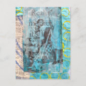 Carte Postale Really Mother a Vacuum Cleaning Collage (Devant)