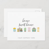 Carte Postale Realtor Home Sweet Home Promotion  (Devant / Derrière)