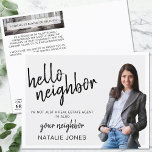 Carte Postale Realtor Mailer Immobilier Marketing Agricole Bonjo<br><div class="desc">Le Realtor Mailer Immobilier Marketing Agriculture Hello Postcard, votre solution de choix pour un marketing immobilier efficace et personnalisé. Cette carte postale bien conçue est un excellent outil pour établir des liens avec les vendeurs potentiels de maisons et les voisins, favorisant un sentiment de communauté et de confiance. Doté d'un...</div>