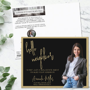 Carte Postale Realtor Mailer Immobilier Marketing Agricole Bonjo