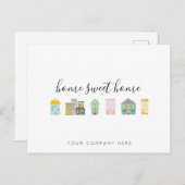 Carte Postale Realtor Maison Douce Maison Promotionnel  (Devant / Derrière)