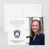 Carte Postale Realty Client Review Contact Info Photo (Devant / Derrière)