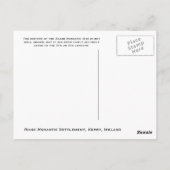 Carte Postale Reask Monastic Site, Kerry Irlande (Dos)