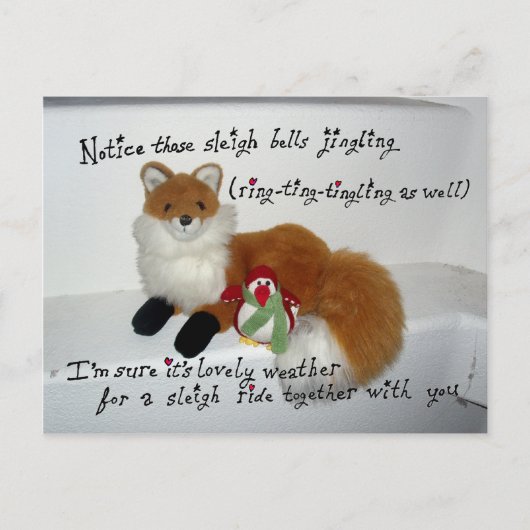 Carte Postale Rebecca et Amy dans ... "Sleigh Bells" (Devant)