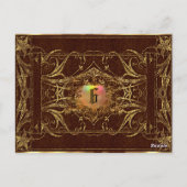 Carte Postale Rebeckae Corgi Victorian (Dos)