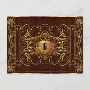 Carte Postale Rebeckae Corgi Victorian