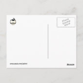 Carte Postale Rebel Skull (Dos)