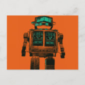 Carte Postale Rébellion des robots radioactifs (Devant)