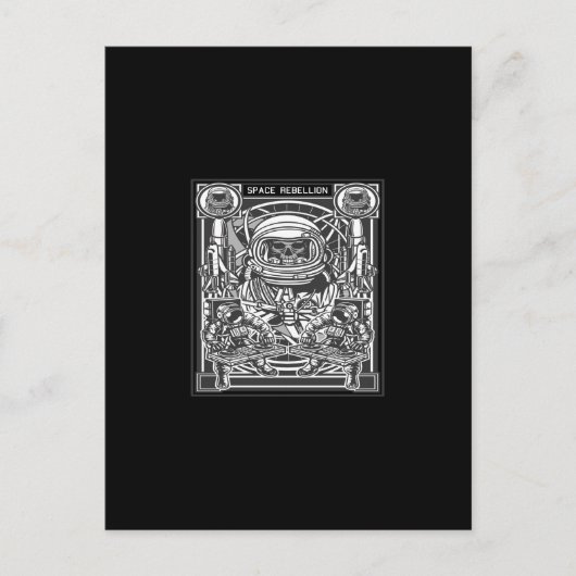 Carte Postale rébellion spatiale (Devant)