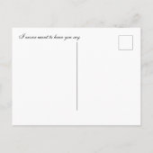 Carte postale Rebus Puzzle (Dos)