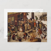 Carte Postale Recensement à Bethléem, détail du bureau de recens (Devant / Derrière)