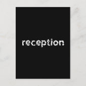 Carte Postale Réception (Devant)