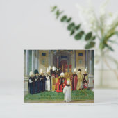 Carte Postale Réception à la Cour du Sultan Selim III (Debout devant)