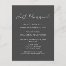 Réception de mariage élégante et minimaliste après