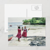 Carte Postale Récession à la baie 2002 (Devant / Derrière)