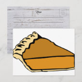 Carte postale Recette (Devant / Derrière)