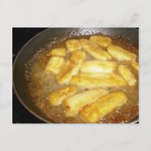 Carte Postale Recette Banana Foster