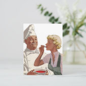 Carte postale Recette Conception Pour Partager Fav (Debout devant)