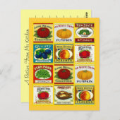 Carte postale Recette Conception Pour Partager Fav (Devant / Derrière)