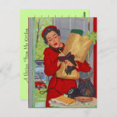 Carte postale Recette Conception Pour Partager Fav (Devant / Derrière)