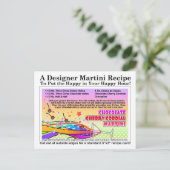 Carte postale Recette Cordial Cerise de Chocolat M (Debout devant)