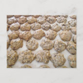 Carte Postale Recette de biscuits Hermit (Devant)
