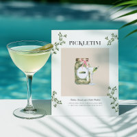 Recette de cocktail Pickletini Martini fantaisiste