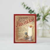 Carte Postale Recette de colada de Pina (Debout devant)