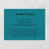 Carte postale Recette de commande (Devant)