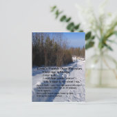 Carte Postale Recette de crêpes au four de Greta (Debout devant)