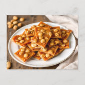 Carte Postale Recette de croquant aux arachides  (Devant)