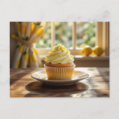 Carte Postale Recette de Cupcake au Citron Maison (Devant)